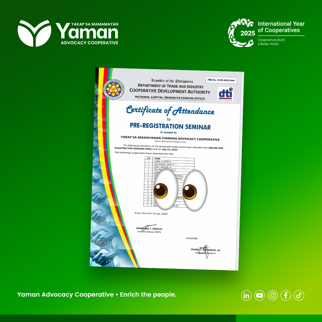 Yaman Completes Pre-memership Education Seminar
