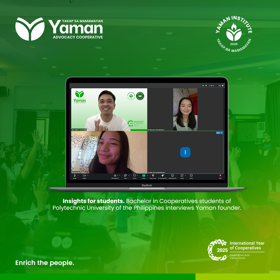 BS In Cooperatives students learns Yaman